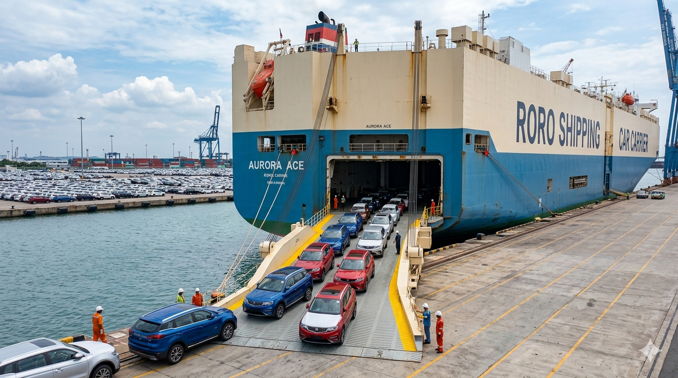 RORO Vessel Deck